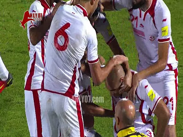 شاهد علي معلول يصنع أول هدف لمنتخب تونس في غينيا في تصفيات كأس العالم بطريقة رائعة 9 اكتوبر 2016