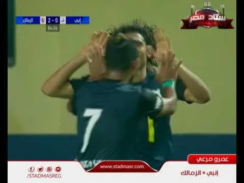 هدف انبي الاول في الزمالك مقابل 2 الدوري 31 اكتوبر 2016