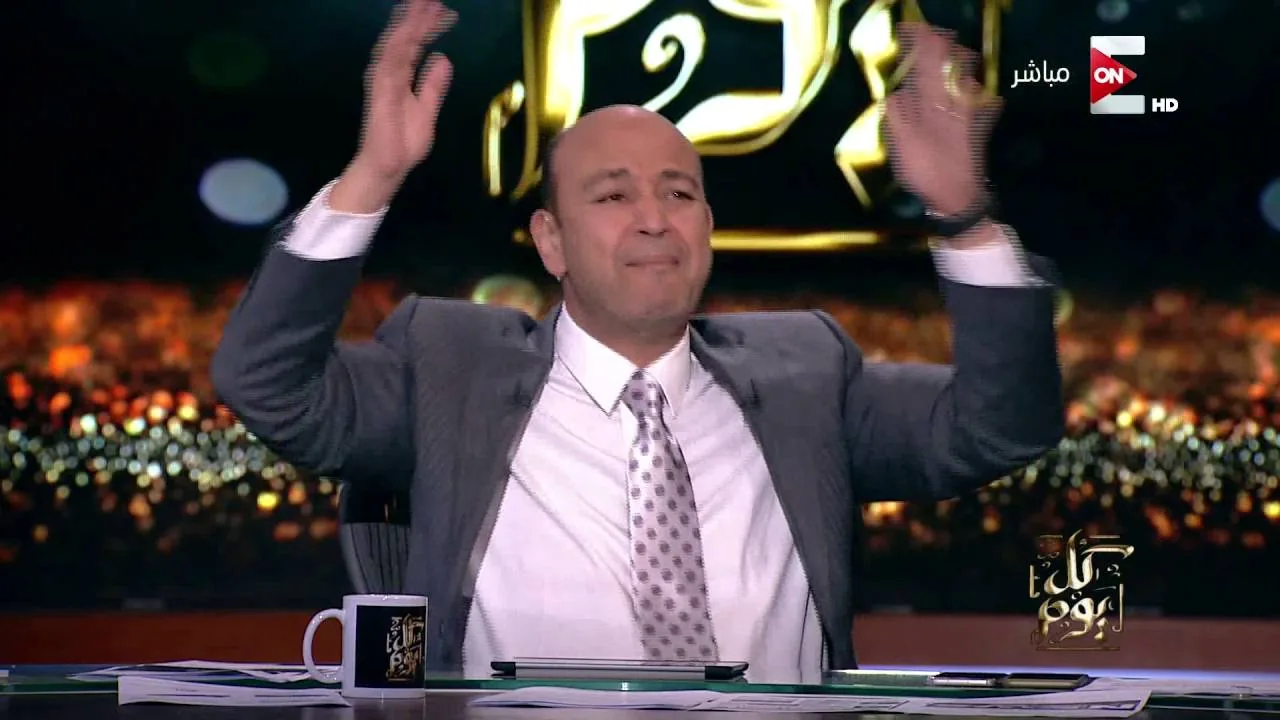شاهد رد فعل عمرو أديب لحظة احراز الزمالك هدف في صن داونز وصراخه بالأمل وفوز الزمالك بأفريقيا على الهواء