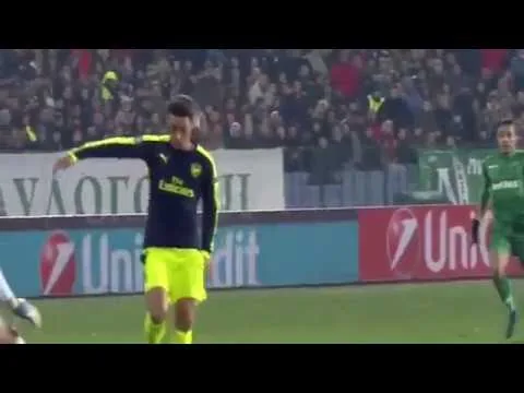 شاهد محمد النني يصنع هدف الفوز لأرسنال في الوقت القاتل في دوري ابطال اوروبا 3-2 لودوجوريز