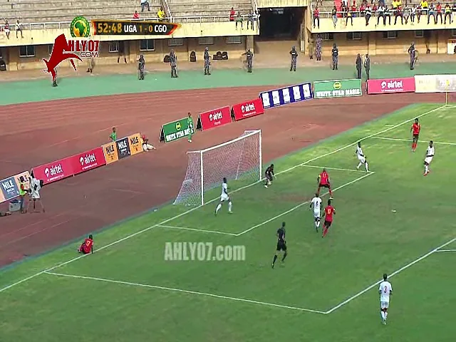 شاهد فرصة أغرب من الخيال تضيع من أوغندا أمام الكونغو تصفيات كأس العالم مجموعة مصر