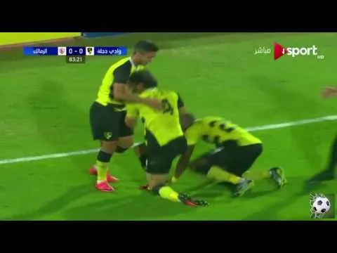 هدف وادي دجلة الأول في الزمالك مقابل 0 الدوري 29 نوفمبر 2016