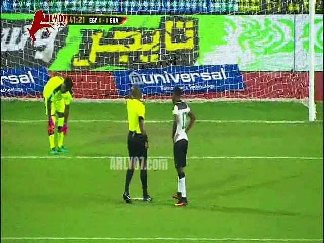 شاهد أهداف منتخب مصر وغانا بشكل جديد وحصري بدون معلق وبصوت الجماهير 2-0 تصفيات كأس العالم 2018