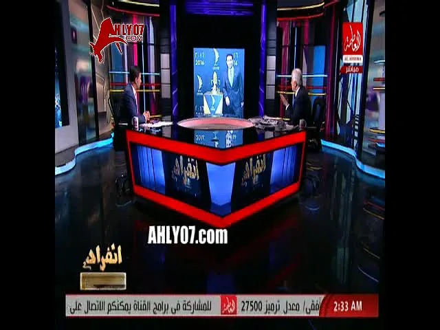 شاهد رد فعل مرتضى منصور على الهواء بعد مواجهته بأبو تريكة وتعليق بسباب ضده