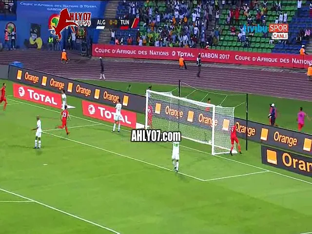 هدف تونس الأول في الجزائر مقابل 0 أمم افريقيا 2014