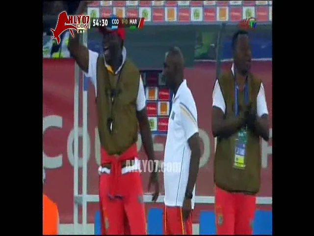 شاهد هدف عالمي للكونغو في شباك المغرب والفوز 1-0 امم افريقيا بالجابون 2017