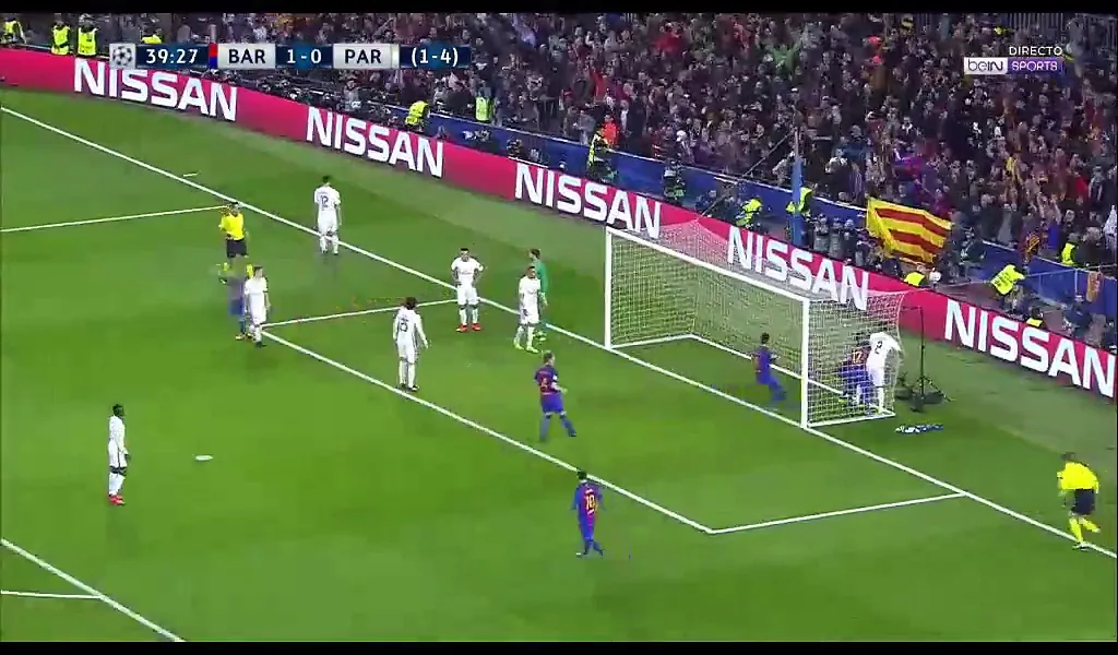 شاهد جميع اهداف المباراة المجنونة والعودة التاريخية برشلونة 6 باريس سان جيرمان 1 والصعود في دوري أوروبا