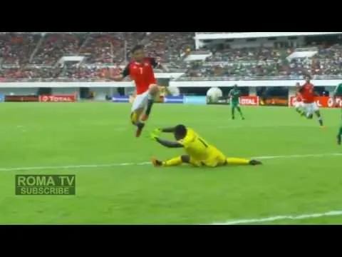 هدف منتخب مصر للشباب الأول في زامبيا مقابل 0 كريم نيدفيد 4 مارس 2017