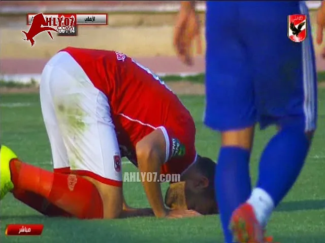 هدف الأهلي الأول في سكر الحوامدية مقابل 0 ميدو جابر وديا 26 مارس 2017