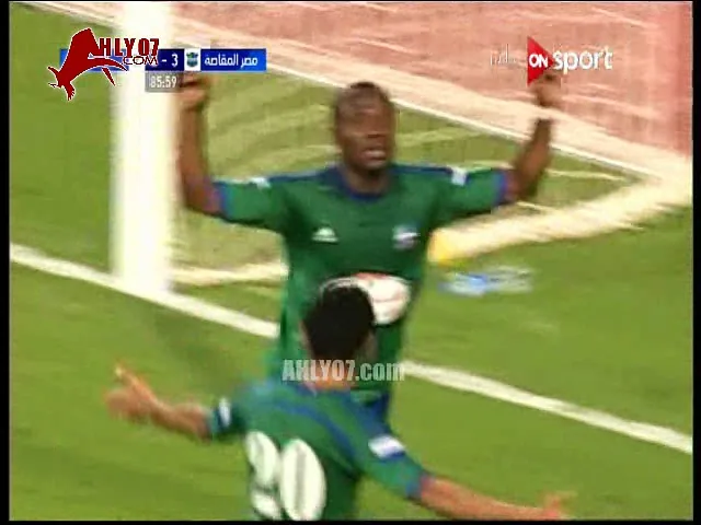 شاهد انطوي يقتل المباراة بهدف رابع للمقاصة من هجمه من صناعته في الاساس بالدوري