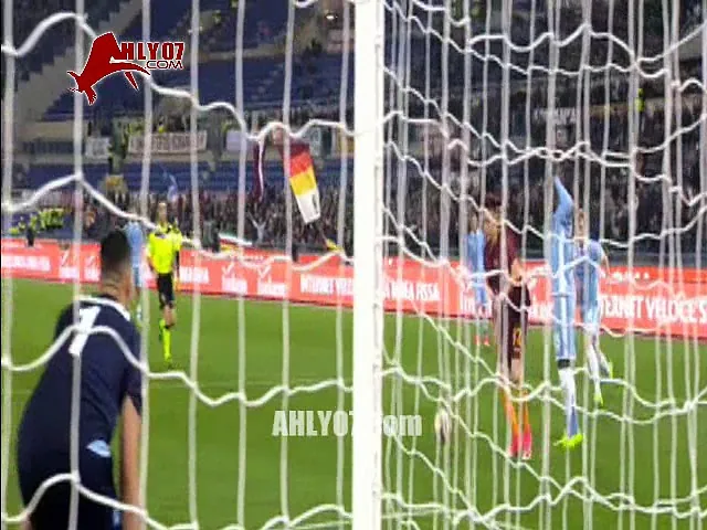 شاهد هدفين محمد صلاح روما في شباك لاتسيو بكأس ايطاليا 4 ابريل 2017
