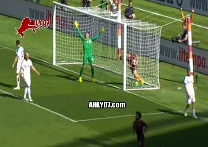 شاهد محمد صلاح يصنع هدف التعادل لروما امام اتلانتا في الدوري الايطالي 15 ابريل 2017