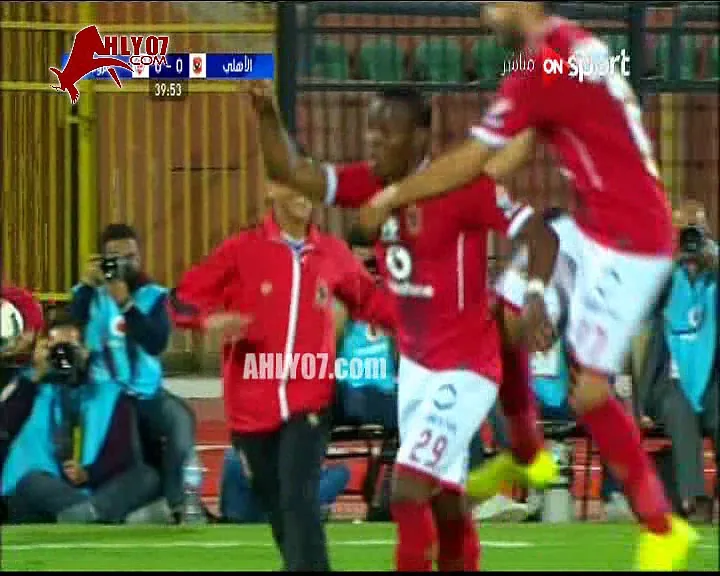 أهداف الأهلي 2 بتروجيت 0 كوليبالي و وليد سليمان الدوري 6 ابريل 2017