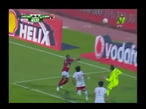 هدف الأهلي الثالث في النصر للتعدين مقابل 0 كوليبالي في الدوري 8 مايو 2017