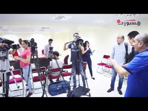 شاهد قفش حسام البدري في المؤتمر الصحفي على المغاربة بسبب بي ان سبورت وينسحب من المؤتمر الصحفي احتجاجا