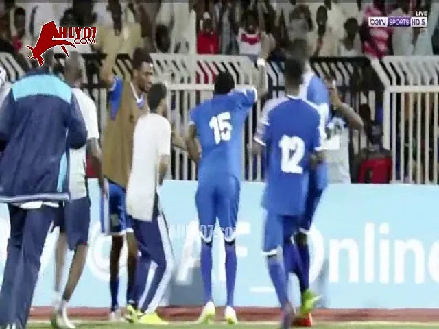 شاهد هدف التقدم للهلال الأبيض 1 سموحة 0 في الكونفيدرالية بالسودان