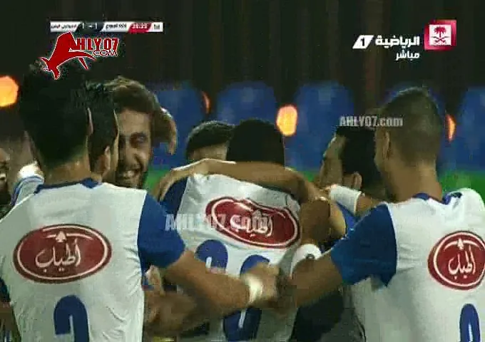 شاهد الاسماعيلي يتقدم بهدف صاروخي أبهر المعلق السعودي في شباك اتحاد جده 2-1 بطولة تبوك