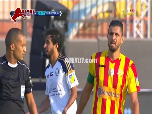 شاهد أول هدف في البطولة العربية مسخرة يحرزه نصر حسين داي في الوحدة الاماراتي 2017