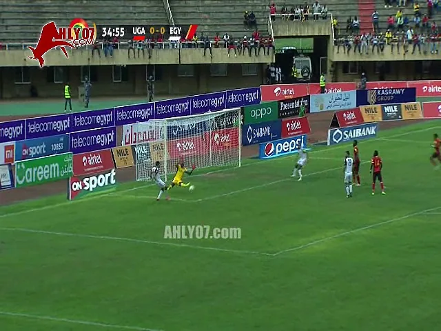 عاجل شاهد واحكم هدف منتخب مصر في اوغندا الملغي هل صحيح او لا يستحق الالغاء
