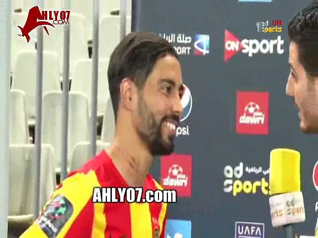 شاهد لاعب الترجي التونسي الرجايبي في تلفزيون أبو ظبي يتمنى مواجهة الأهلي لأنهم سيربحونه بسهولة