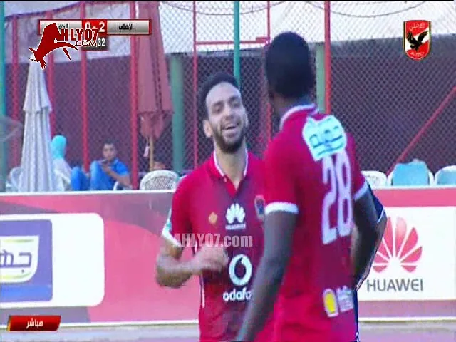 هدف الأهلي الثالث في الجونة مقابل 0 وديا ميدو جابر من صناعة أجاي 11 سبتمبر 2017