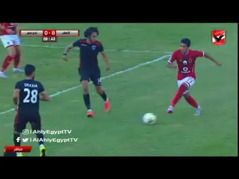 شاهد هدف تقدم الأهلي الثامن في نادي مصر مقابل 0 حمودي وديا 7 أكتوبر 2017