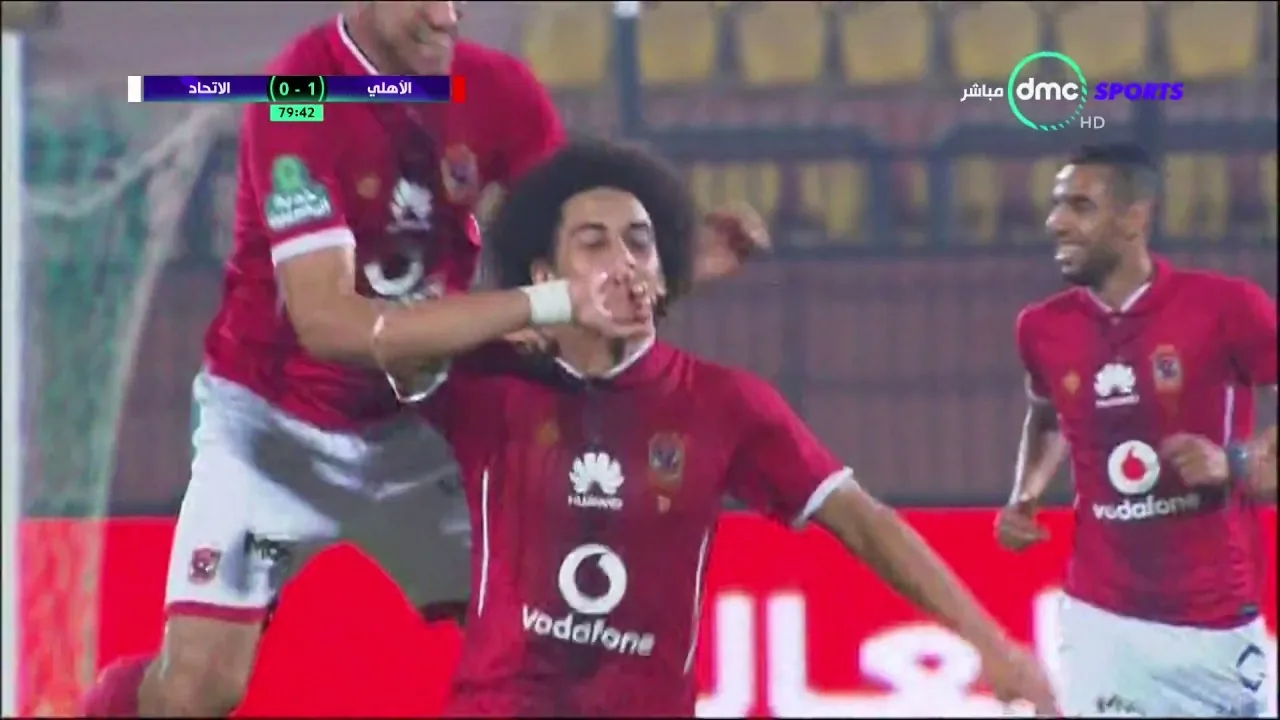 هدف الأهلي الثاني في الاتحاد السكندري مقابل 0 حسين السيد الدوري العام 12 اكتوبر 2017