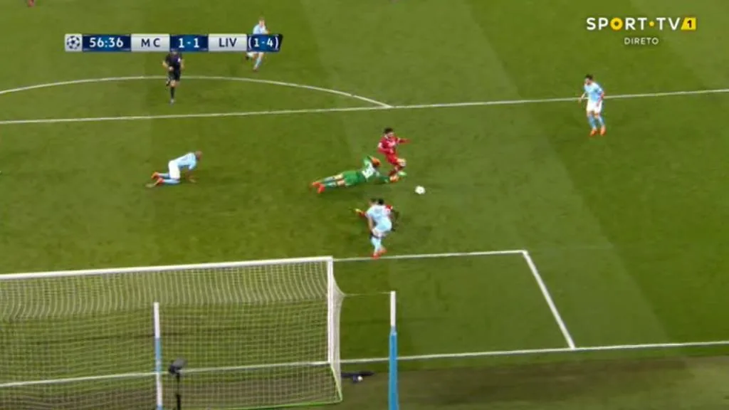 شاهد هدف محمد صلاح القاتل في شباك مانشستر سيتي والتعادل لليفربول في دوري ابطال اوروبا