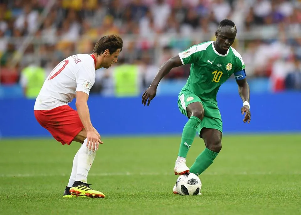 هدف السنغال الأول مقابل 0 بولندا كأس العالم 2018