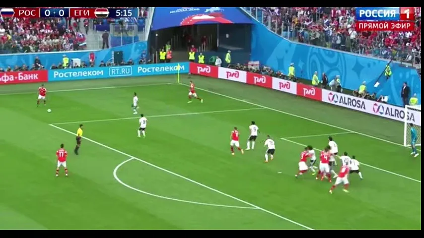 شاهد الأهداف الصدمة هدف عكسي من فتحي في مرمى المنتخب وهدفين قتل السيناريو هزيمة مصر 3 ضد روسيا مقابل 1 كأس العالم 2018